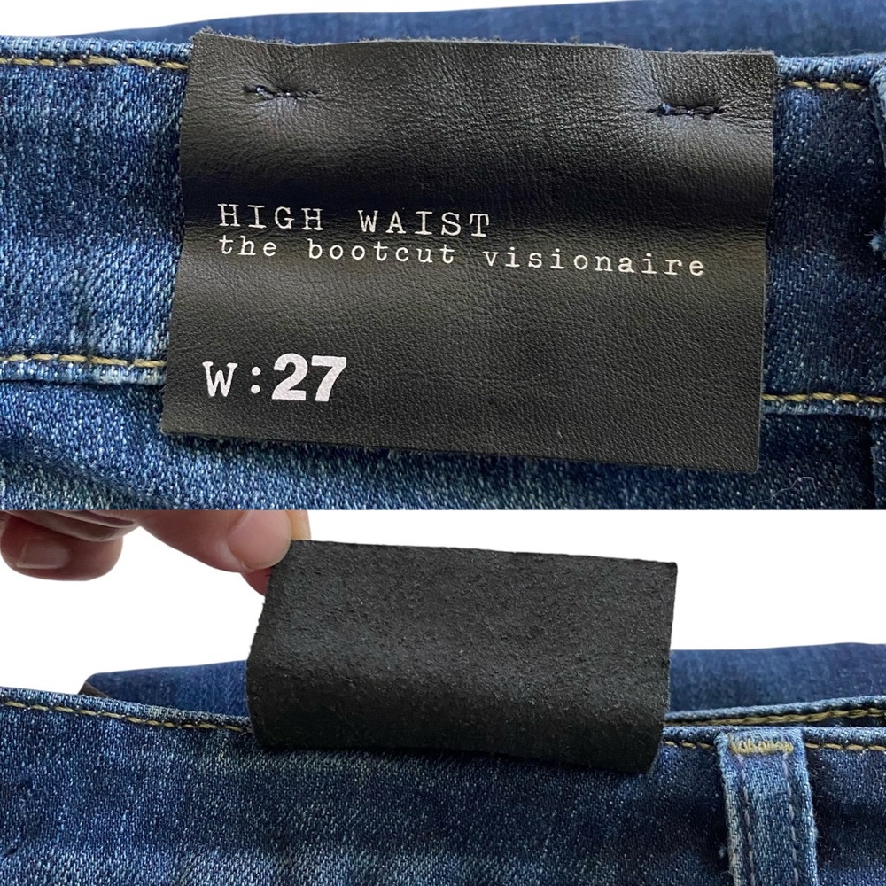 NWT JOE'S JEANS High Waist The Bootcut Visionaire Jeans Women’s Size 27 Tall - Picture 6 of 16